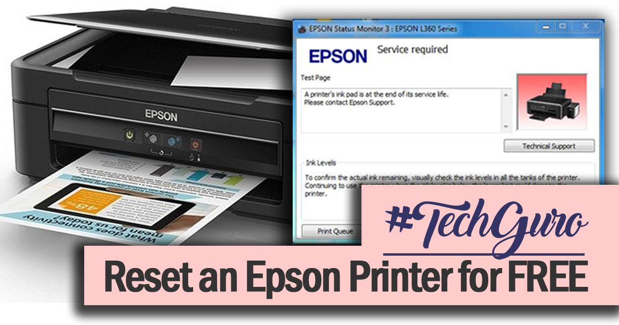 Epson Printer Reset Software - yellownex